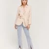 Clothes Tailored Buckle Detail Long Sleeve Blazer