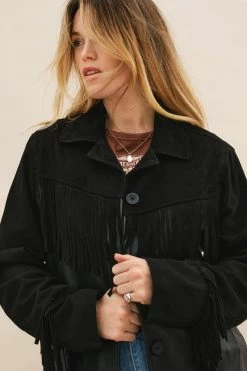 Festival Outfits Feeling Lucky Horseshoe Ringer Jacket