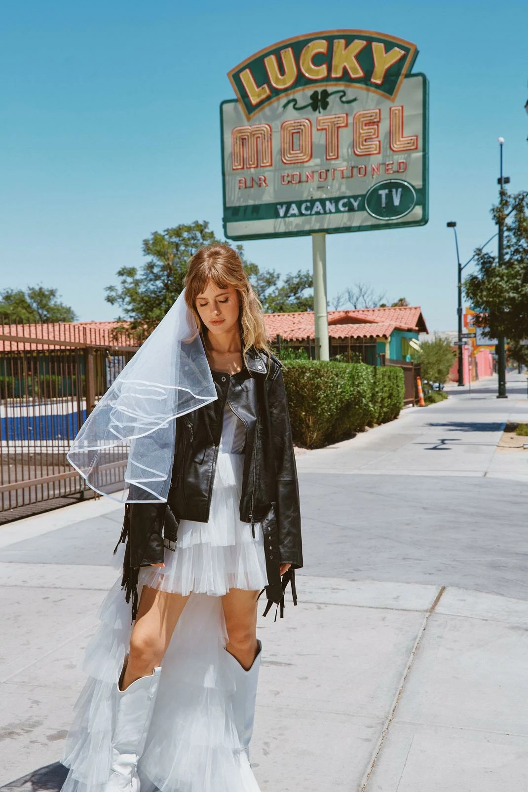 Winter Outfits Just Hitched Graphic Leather Fringe Jacket