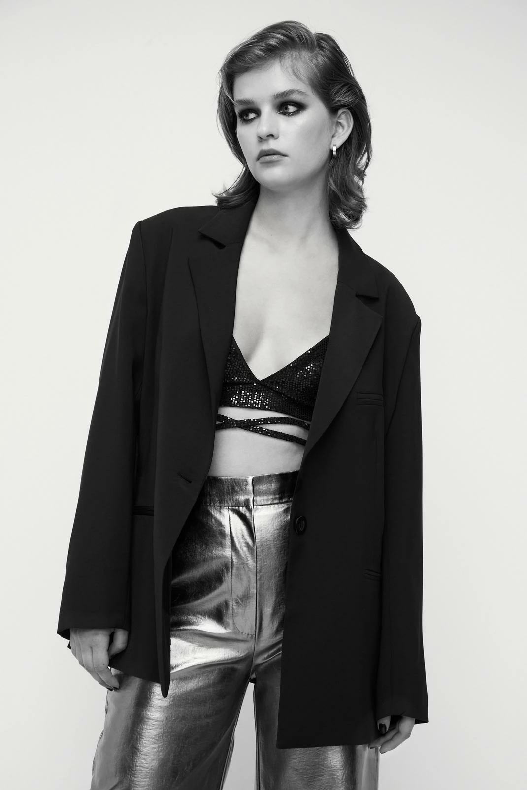 Two Piece Sets Premium Tailored Single Breasted Blazer - Image 7