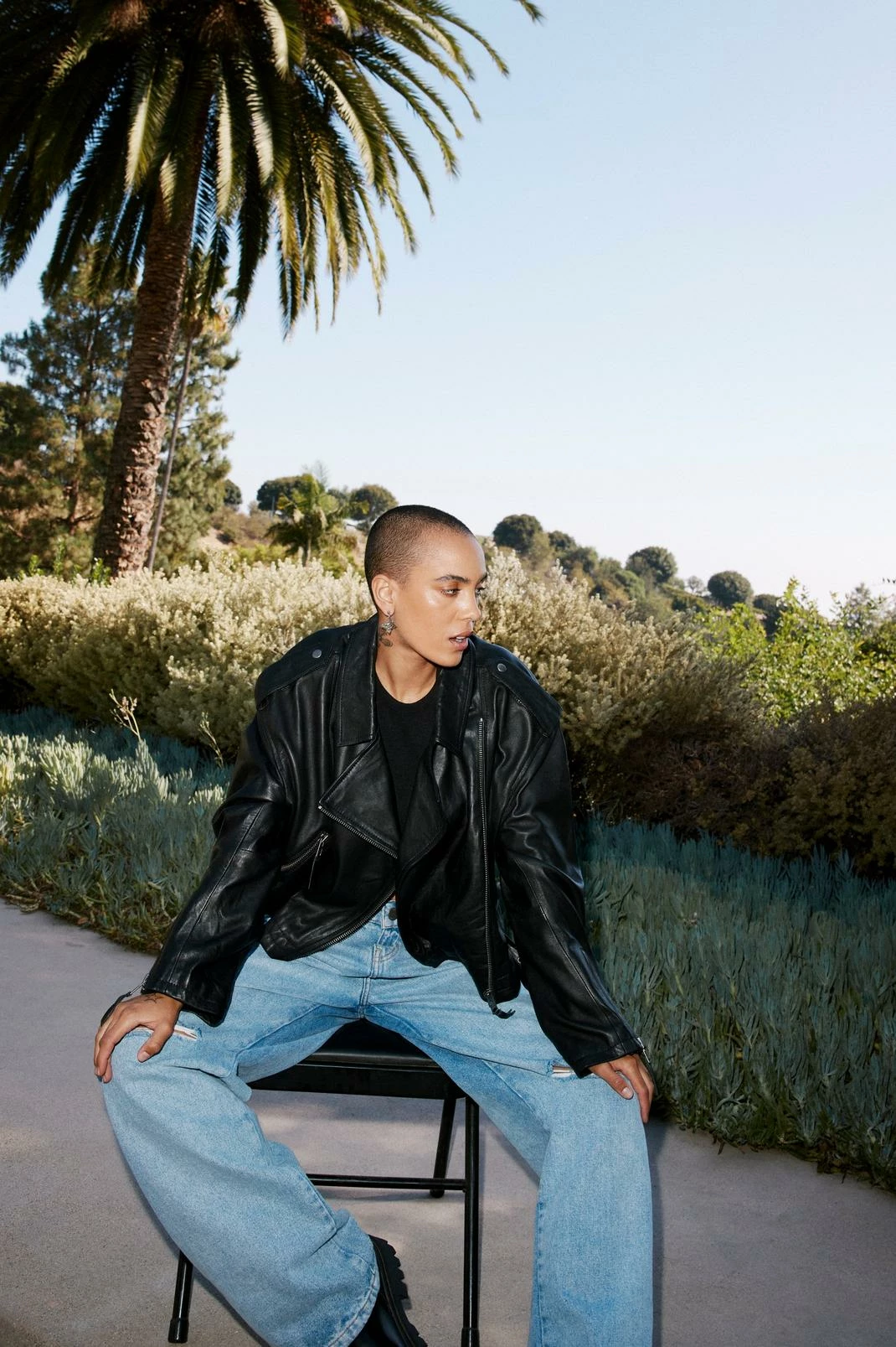 Real Leather Jackets Real Leather Biker Moto Jacket - Image 4