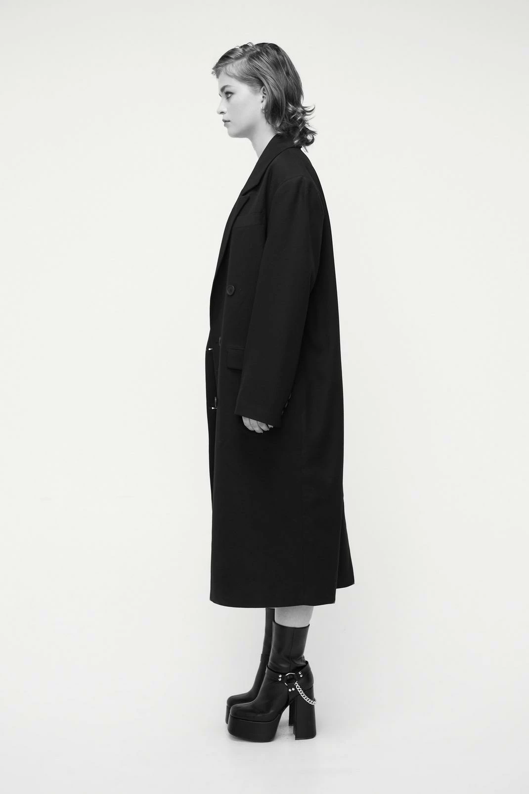 Duster + Trench Coats Tailored Longline Duster Coat - Image 2