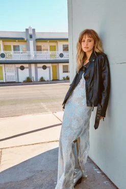 Real Leather Jackets Death Do Us Part Graphic Bridal Real Leather Jacket