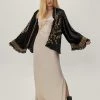 Going Out Jackets Velvet Embroidered Jacket