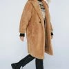 Teddy Coats We're Teddy Faux Fur You Oversized Coat