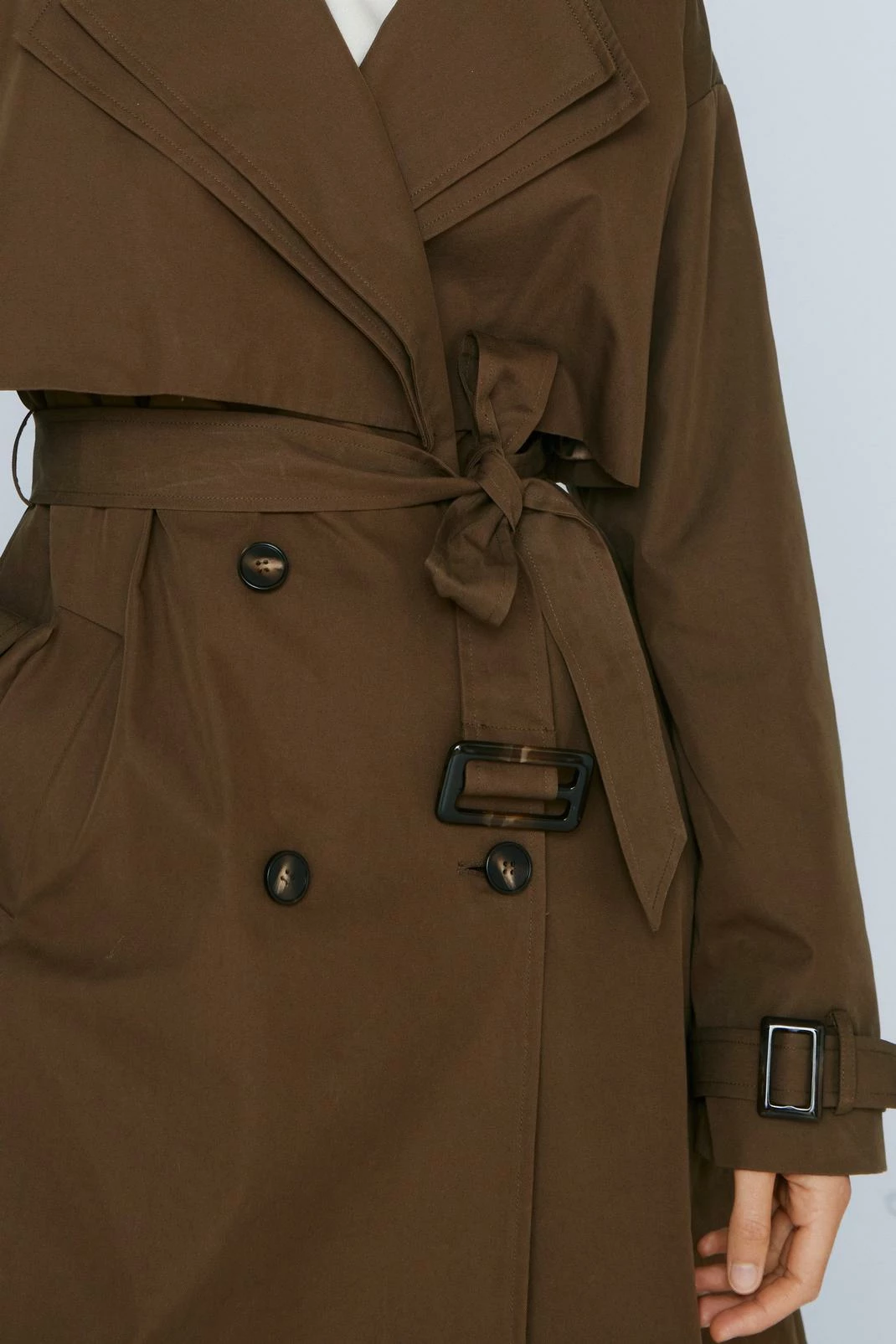 Coats Premium Twill Double Layer Trench Coat - Image 2