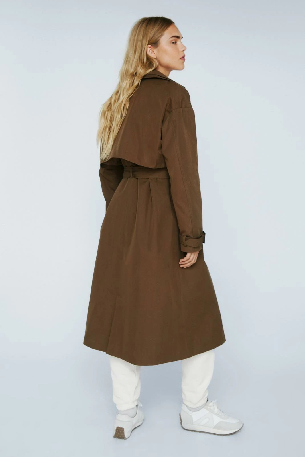 Coats Premium Twill Double Layer Trench Coat - Image 3