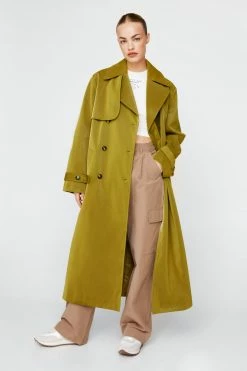 Duster + Trench Coats Vinyl Longline Trench Coat