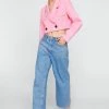 Two Piece Sets Tailored Two Piece Set Cropped Blazer