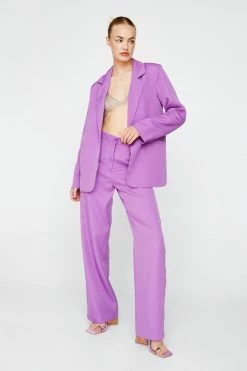 Two Piece Sets Premium Single Breasted Blazer