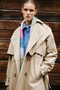 Duster + Trench Coats Premium Hooded Trench Coat